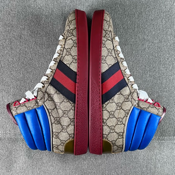 🍟GUCCI ACE GG SUPREME HIGHTOP SNEAKER🍟 - Picture 3 of 10